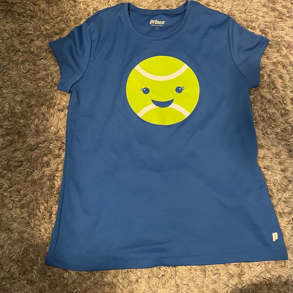 Prince girl tennis shirt size large (14)